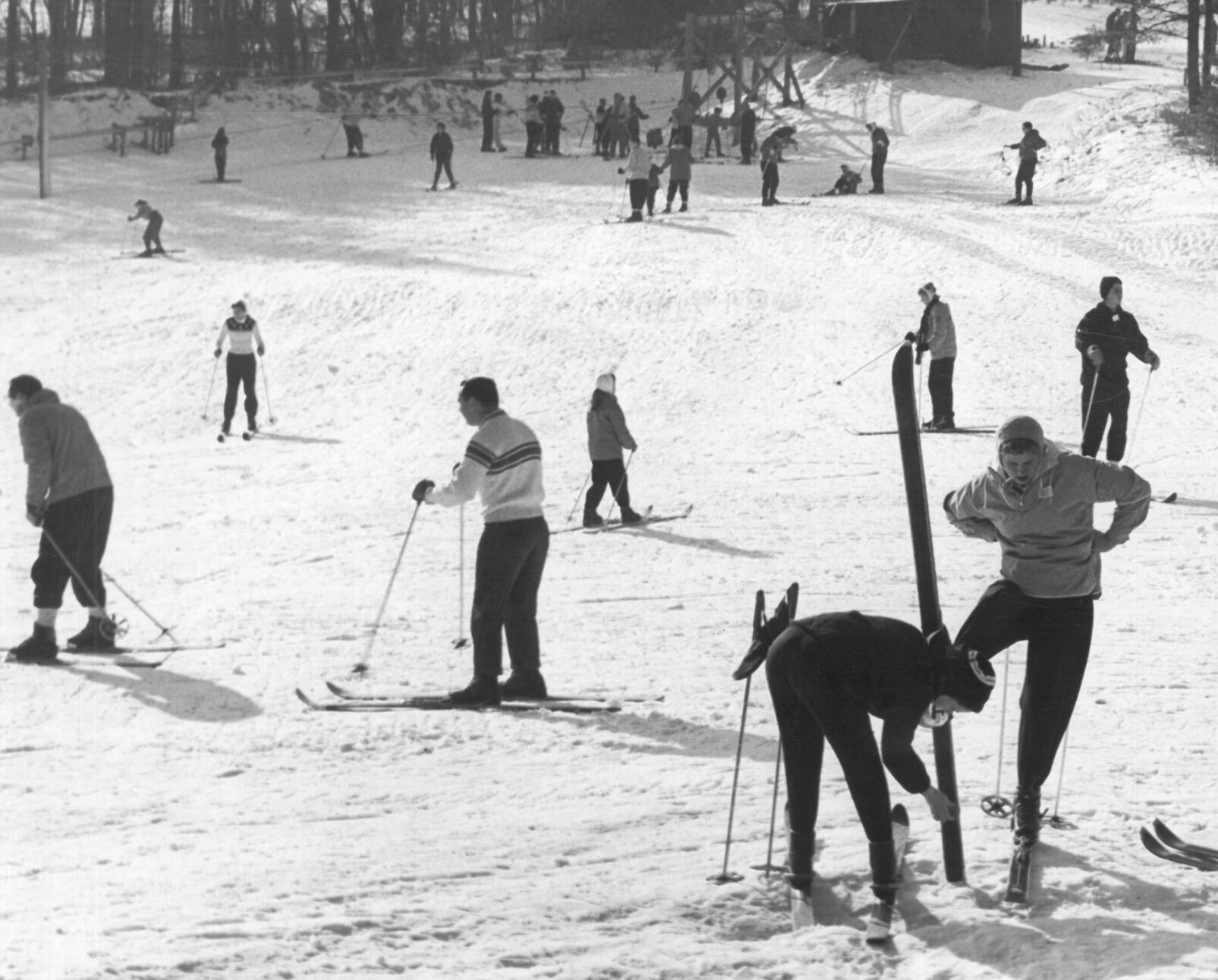 Busy Day in December 1958